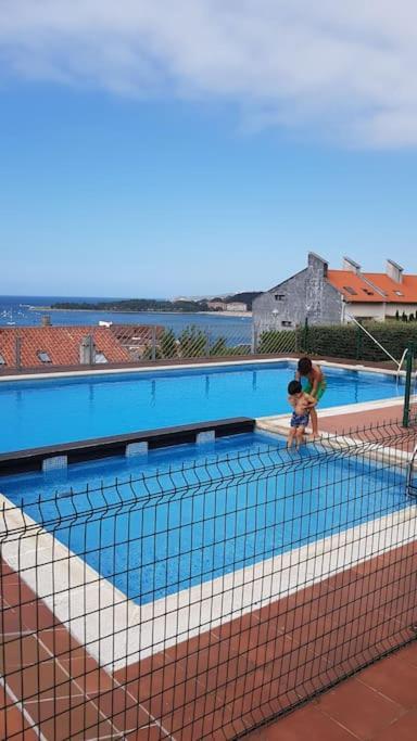 Terraza Y Piscina Con Vistas Espectaculares Al Mar Parking Cubierto Leilighet San Vicente De La Barquera Eksteriør bilde